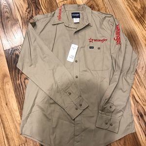 Wrangler Long-Sleeved Western Shirt